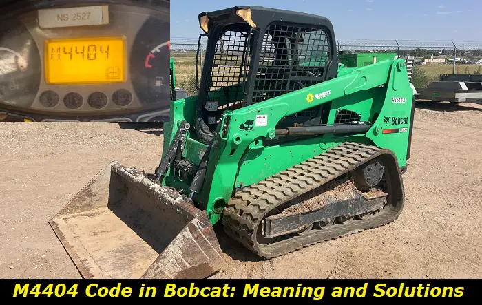 m4404 code bobcat meaning solutions